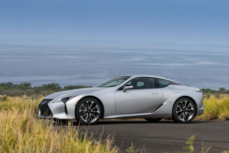amazon, android, 2023 lexus lc 500 & lc 500h: handling updates, new gray paint, sporty interior & more