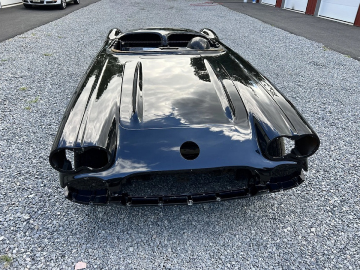 rolling 1959 corvette project is the perfect shortcut to a custom build