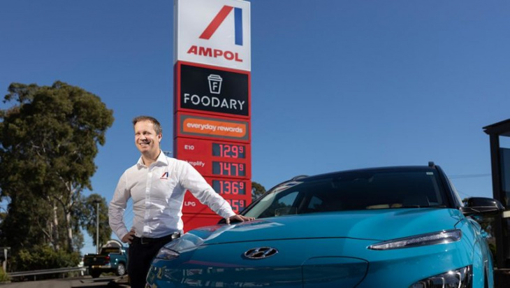 ampol to roll out 10-bay ev charging stations at some of its forecourts