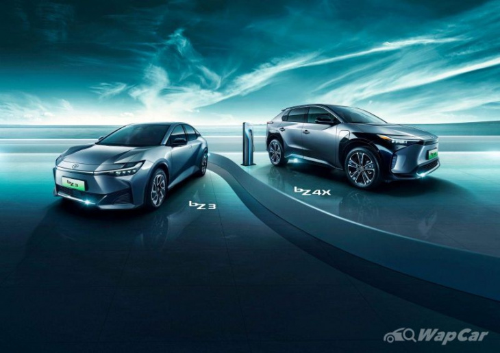 toyota bz3 announced for china - 'ev corolla' uses byd's lfp battery and rivals tesla model 3