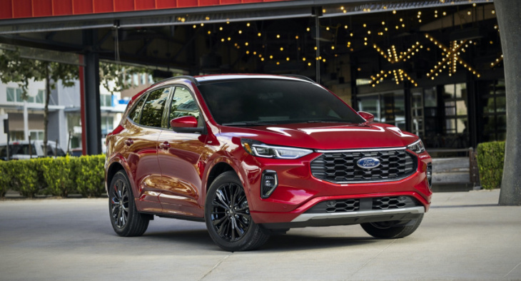 android, 2023 ford escape hybrid gets a sporty st-line twist, phev doesn’t