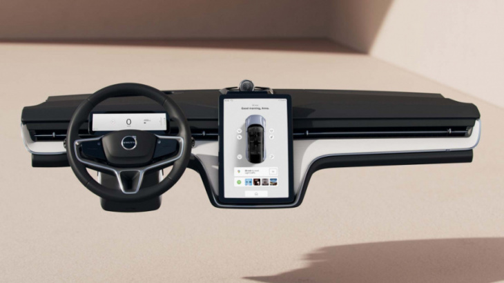 volvo previews ex90 electric suv's user interface