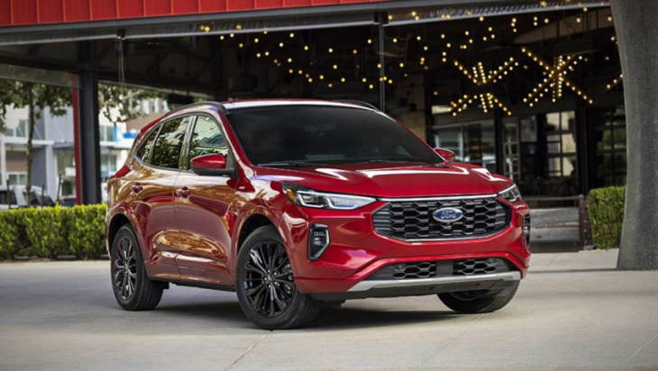 2023 ford escape redesign surfaces, but is the new toyota rav4, mazda cx-5 and hyundai tucson rival in line for australia?