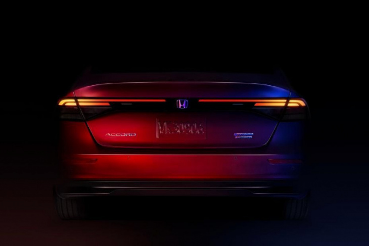 android, 11th-gen honda accord hybrid teased for 2023 with built-in google