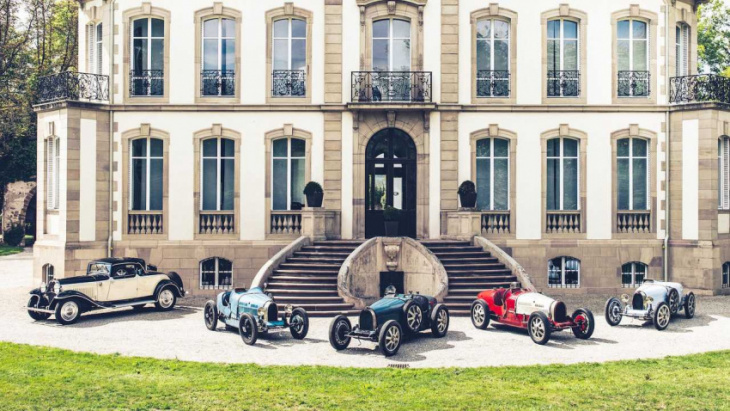 bugatti buys back five historic cars from collector