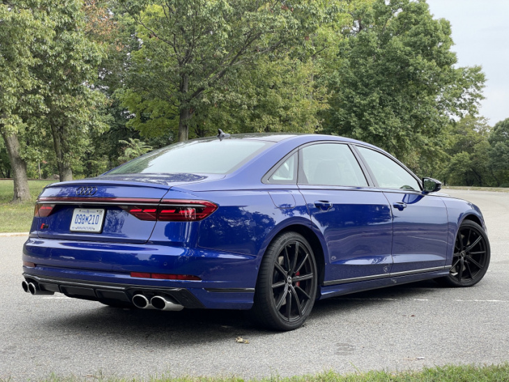 2022 audi s8 review: the large-and-in-charge sport sedan icon endures