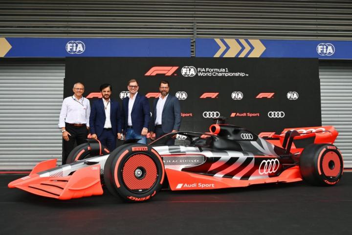 f1: sauber to become audi works racing team in 2026