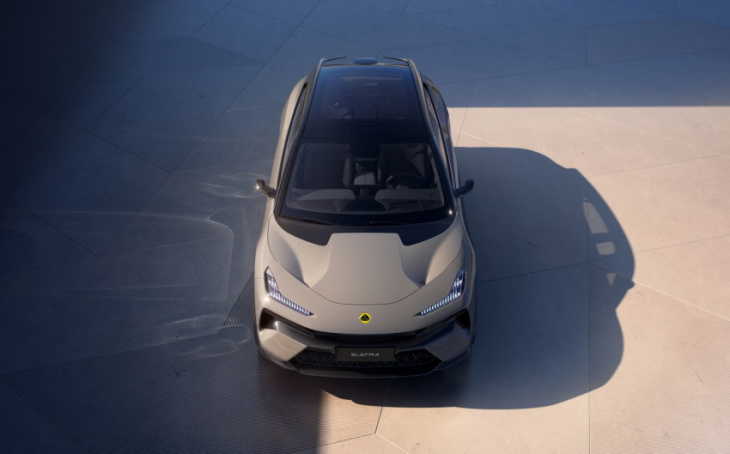lotus reveals price, power and range of its first suv, the pure-electric eletre