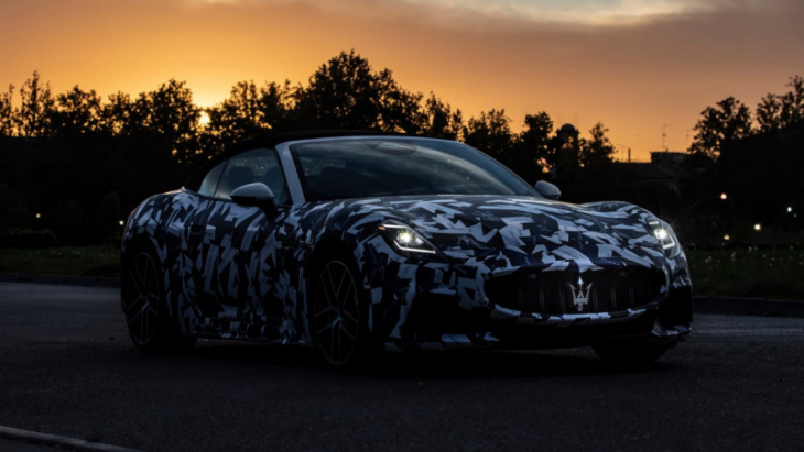 new maserati grancabrio teased with official images