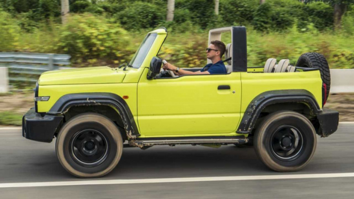 suzuki jimny convertible exists in china and it's awesome