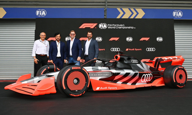 sauber to become audi’s official f1 works team in 2026