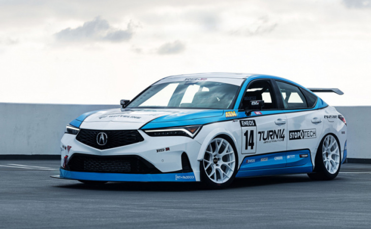 sema-bound acura integras highlight compact's tuning potential