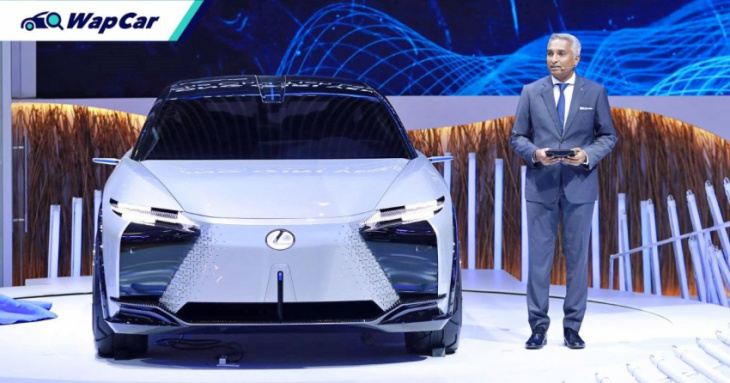 previewing the next 600 km ev suv, lexus lf-z arrives in vietnam - first asian debut outside of china and japan