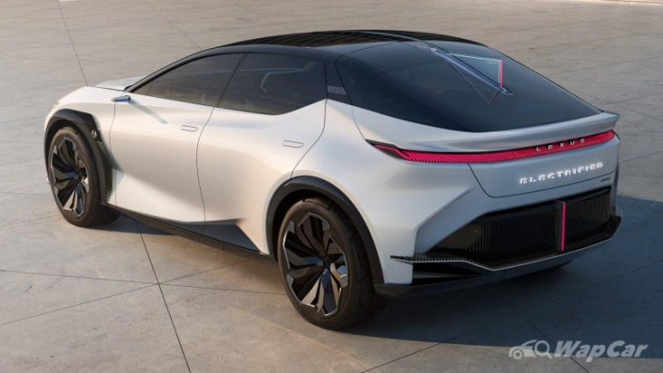 previewing the next 600 km ev suv, lexus lf-z arrives in vietnam - first asian debut outside of china and japan