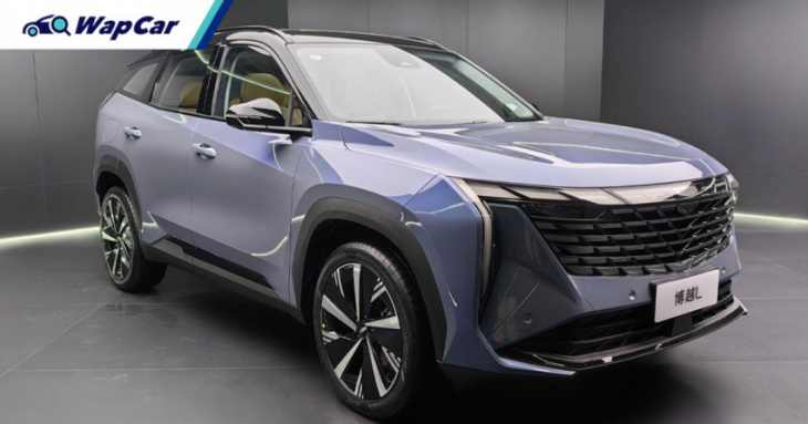 all-new geely boyue l launched in china; price up by 22 percent, too expensive to be next proton x70?