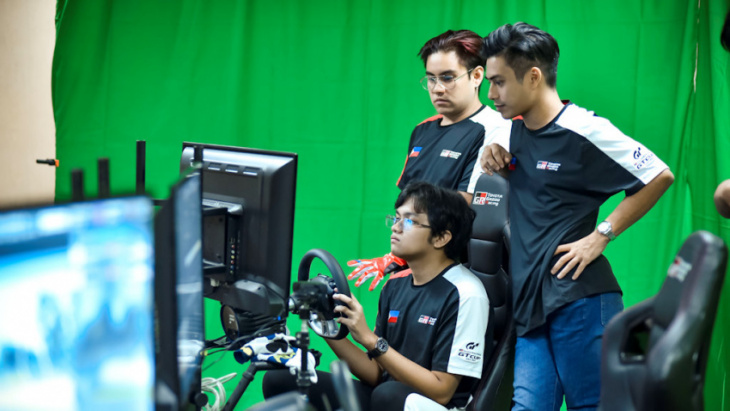 watch team toyota philippines take on asia's best virtual racers