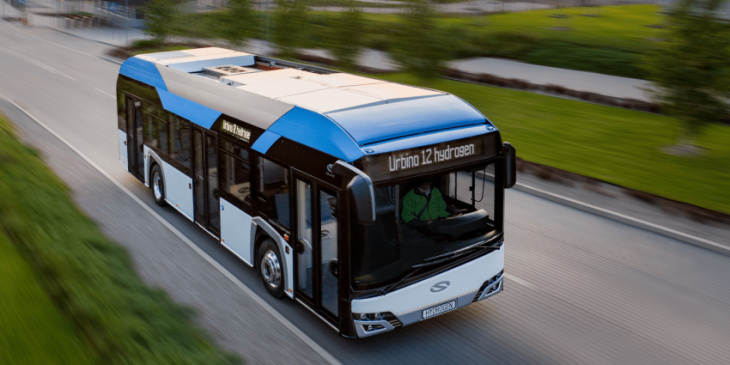 mpk poznan orders 25 solaris urbino 12 hydrogen buses