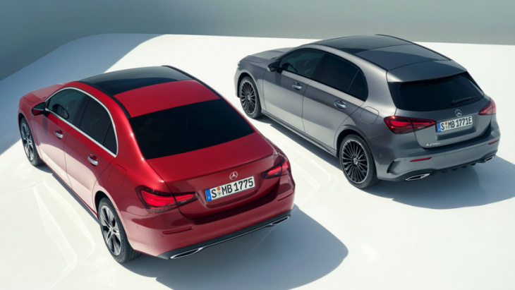 android, facelifted mercedes a-class mild-hybrid starts from £31,880