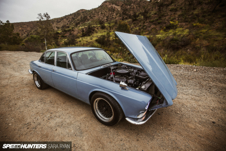 old english in america: a jaguar xj6 with attitude