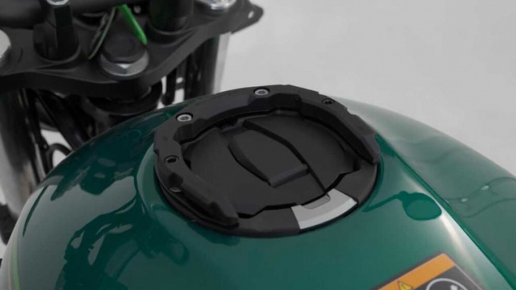 check out sw-motech’s new range of accessories for the kawasaki z650rs
