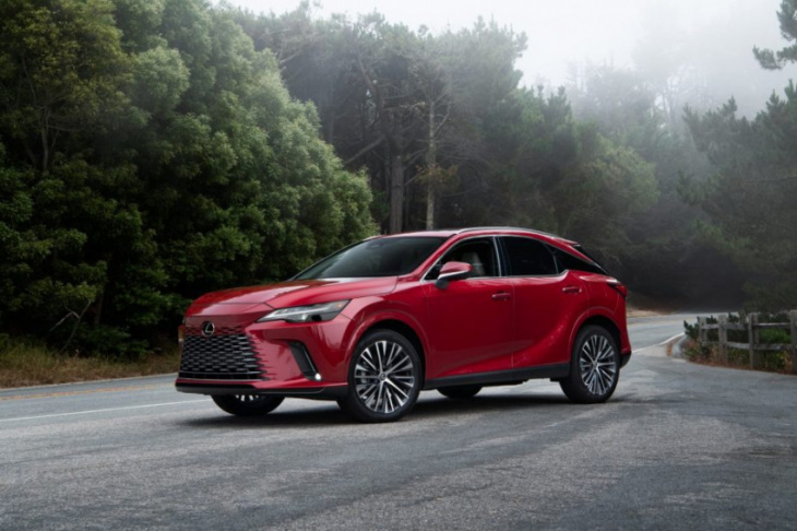 2023 lexus rx 350h first drive: what’s new on this super popular luxury suv?