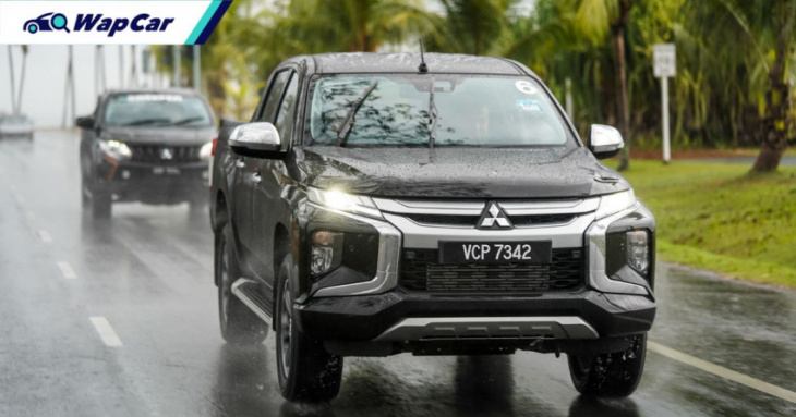 a hybrid next gen 2023 mitsubishi triton is under development, phev mulled but cost is a concern