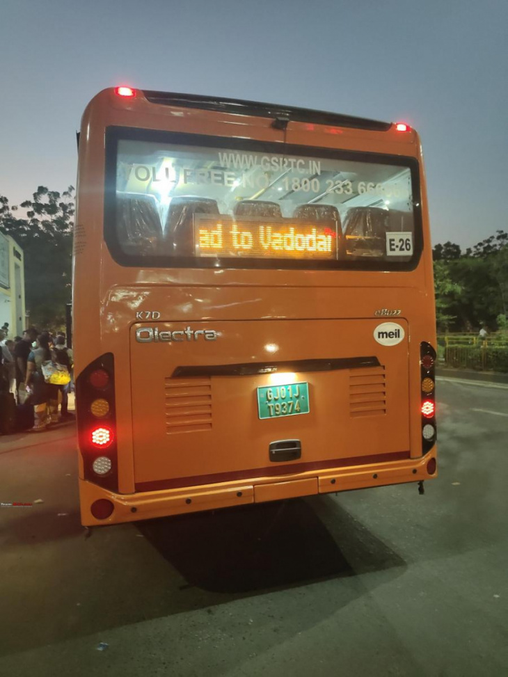 gsrtc electric bus review: travelling from vadodara to ahmedabad