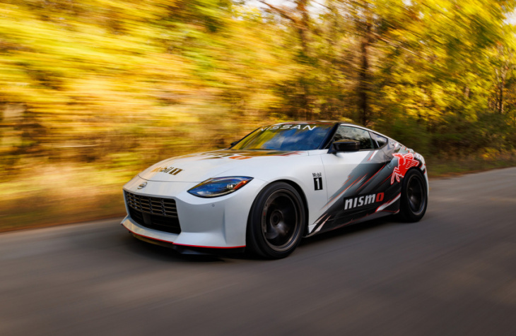 nismo showcases official parts for nissan z with sema concept