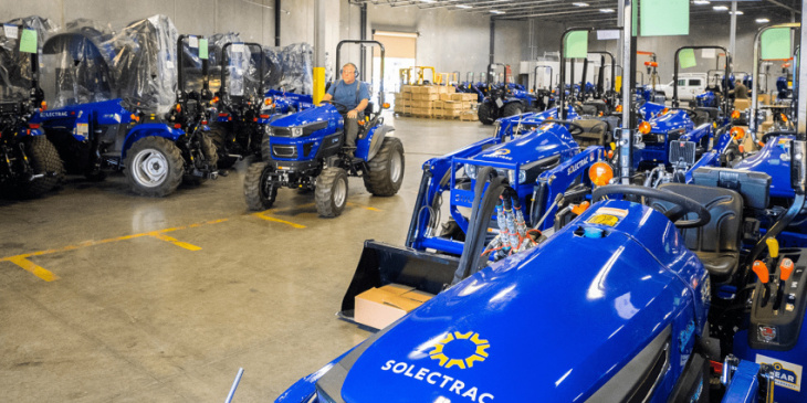 ideanomics opens electric tractor factory in california