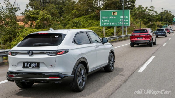 android, pros and cons: 2022 honda hr-v e:hev rs, is it better than the corolla cross hybrid?