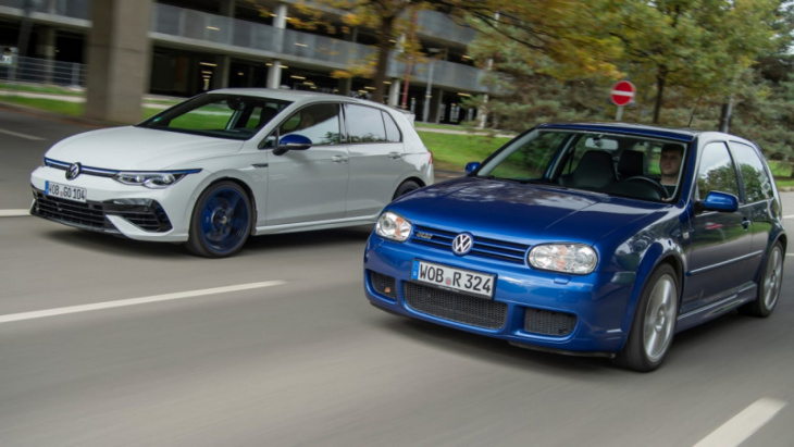 new volkswagen golf r 20 years 2022 review