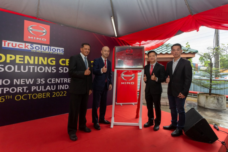 truck solutions sdn bhd opens authorised hino 3s centre in west port, klang