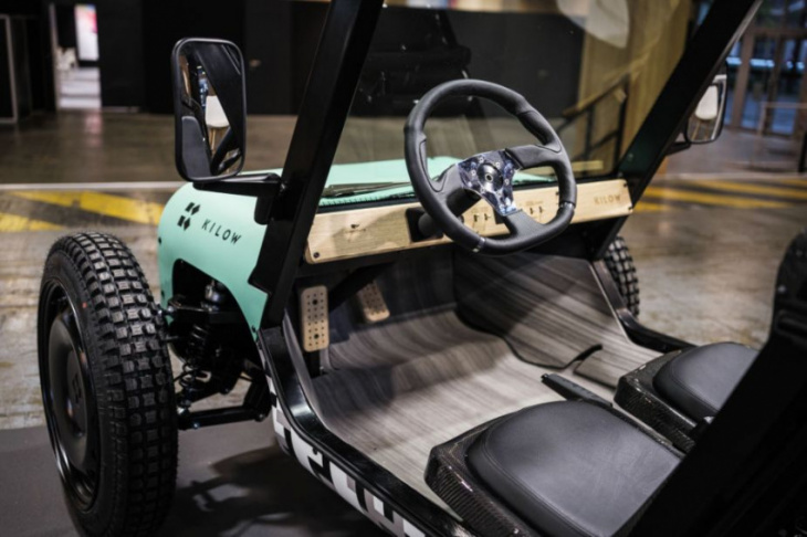 is the kilow la bagnole mini jeep how electric off-road will look?