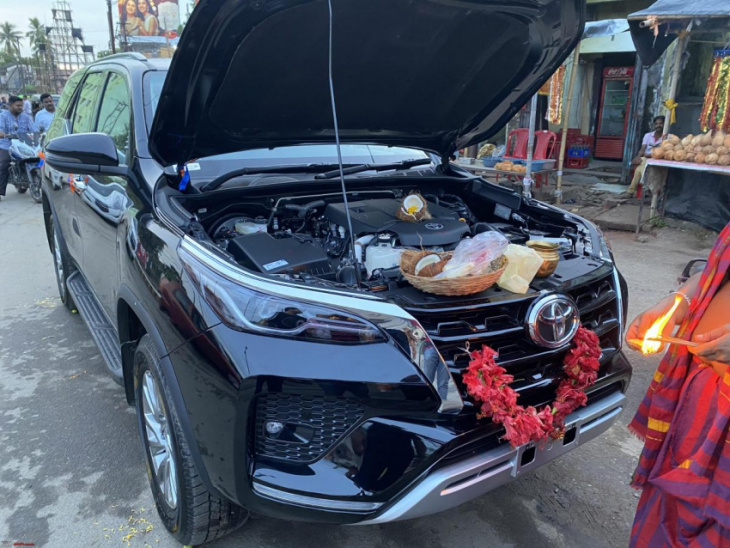 my 2022 toyota fortuner 4x4 diesel mt: purchase, pdi & delivery