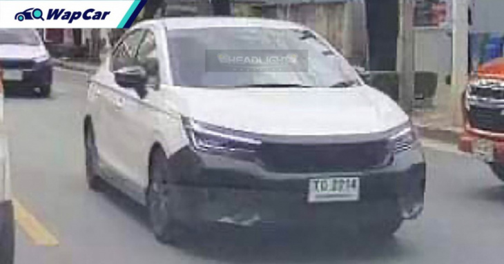 spied: 2022 honda city (gn2) facelift aims for all-new vios, what will it gain?