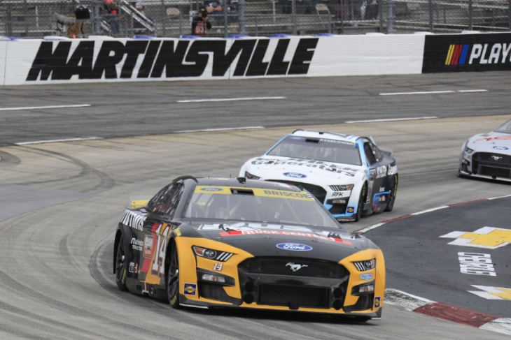 how chase briscoe nearly pulled off nascar improbable at martinsville