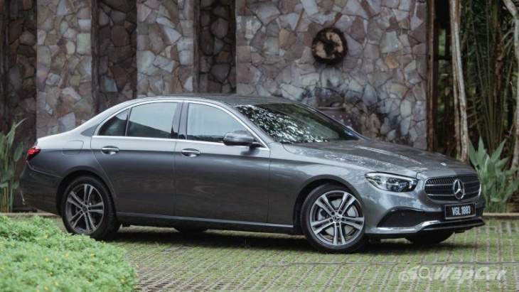 w213 mercedes-benz e200 facelift - too stingy to pay rm 52k more for e300, or the wise man's choice?