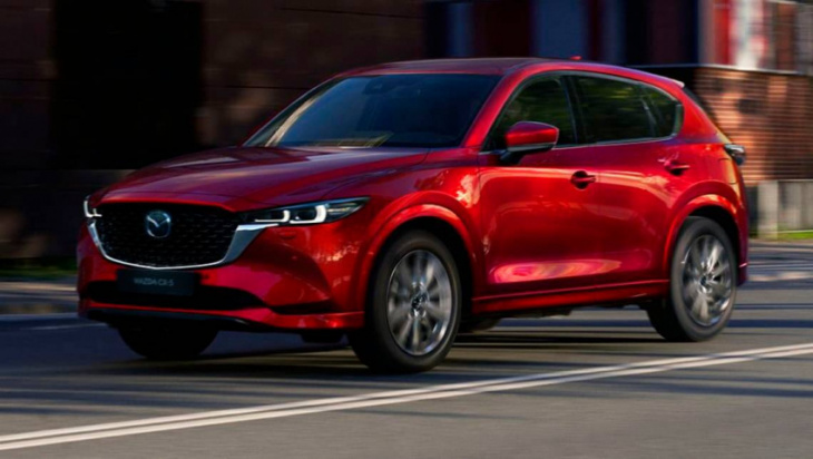 android, mazda set to update cx-5 for 2023 to keep its toyota rav4 rival fresh