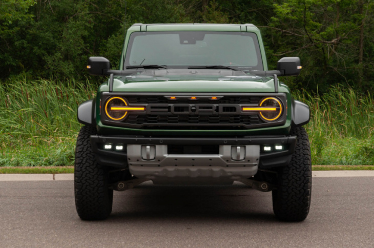 test drive: 2022 ford bronco raptor delivers tonka truck experience