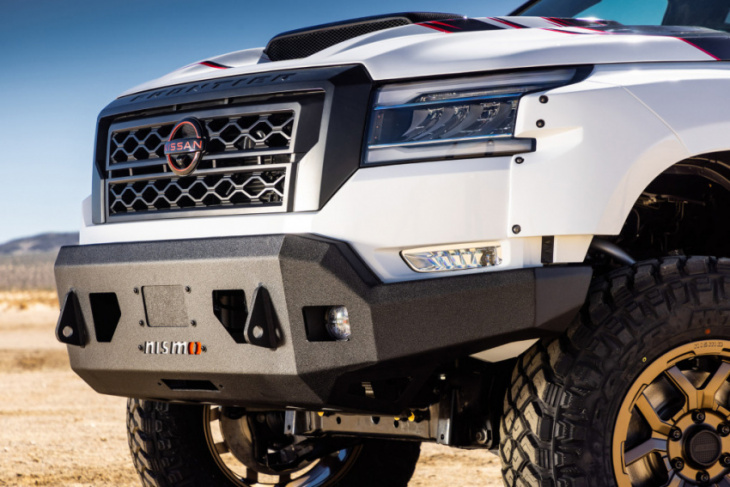 nissan reveals a v-8-powered frontier