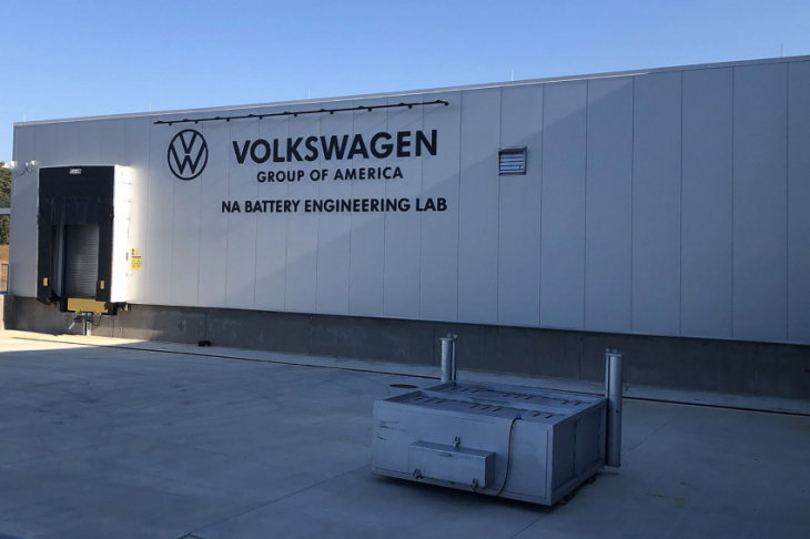 volkswagen's battery engineering lab tests lithium-ion packs to the extremes
