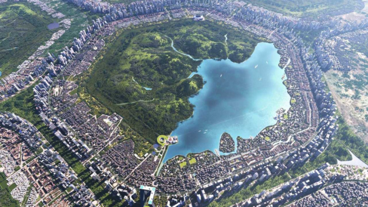 hyundai thinks we could live in hexagonal-shaped cities in the future
