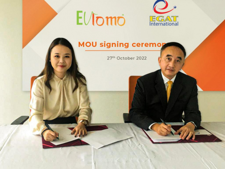 thai-us partnership to invest in ev tech  egat international, evlomo join forces
