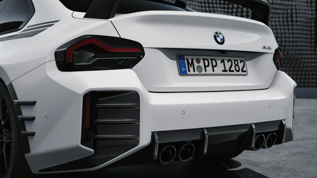 bmw m2 2023: m performance parts revealed for next-generation rwd sports coupe