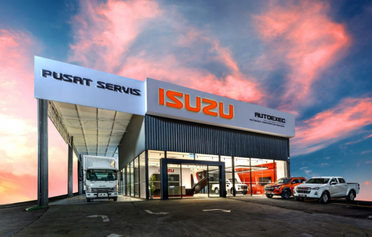 isuzu launches new outlet with a new look in jinjang