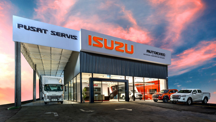 isuzu malaysia’s new 3s centre in kl pilots a new retail outlet design