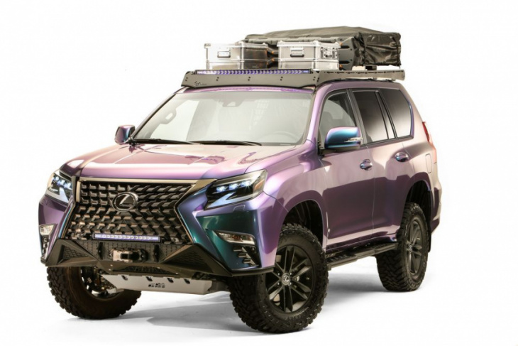 lexus brings overlanding suvs, a 600-hp is, and an electrified concept to sema