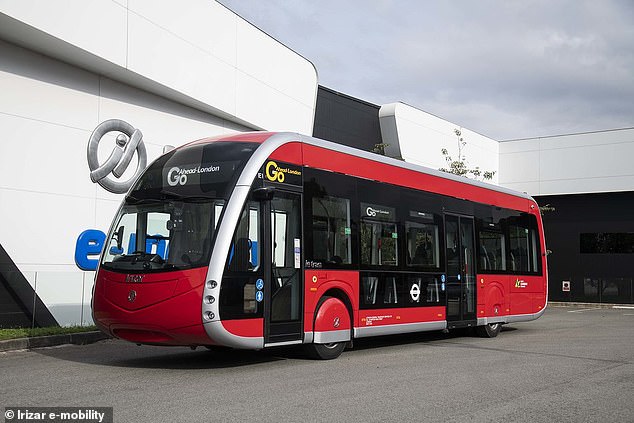 london's new bubble-decker buses: 20 oblong-shaped electric vehicles that will join tfl from 2023