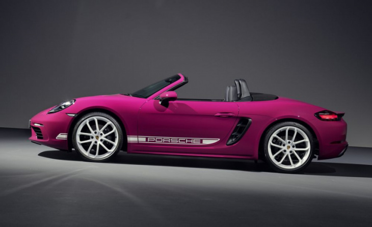 2023 porsche 718 boxster/cayman's new styling pack looks fetching