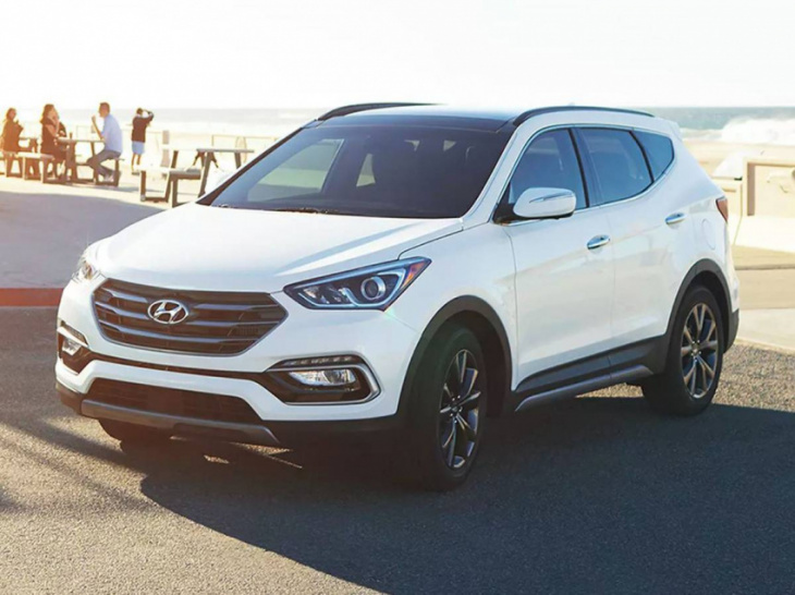 another ‘dai, another fire: 44,000 hyundai santa fe sports recalled for engine fire risk